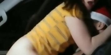 Amelia little "fuck me Santa" XXX Bad Santa Scene