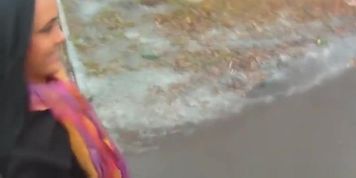 Amateur euro teen gets cum in mouth in pov