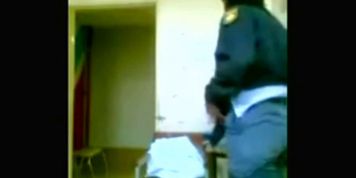 Nigerian Police Couple fucks in Station