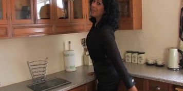 Danica likes her new kitchen