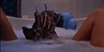 Heather Langenkamp Breasts Scene  in A Nightmare On Elm Street