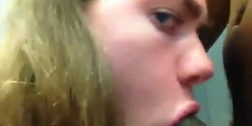 Sucking Black Dick In A Public Toilet