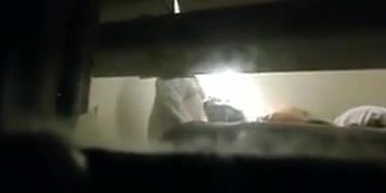 spy BBW wife from window