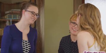 Penny cant wait for work to be done to have a little fun with Karla and Jay (Jay Taylor, Penny Pax)