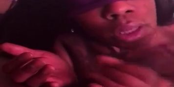 Giving My Sisters Bf That Wet Sloppy Throat!! 
