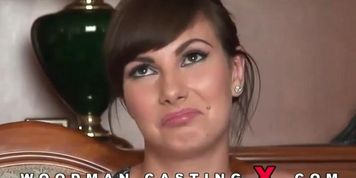 Connie Carter strips naked at casting