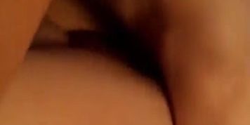 Cuckold eats creampie out wife who fucked bull and makes him clean the cum off his dick