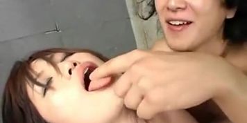 Babes enjoy dildo then dick