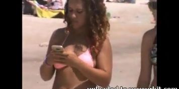 tan candid beach ass 71