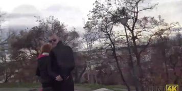 HUNT4K. I fuck a red-haired girl in front of her bf
