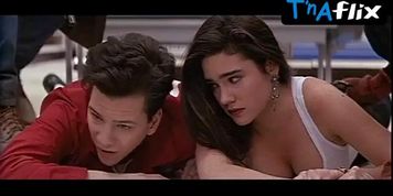 Jennifer Connelly Sexy Scene  in Career Opportunities