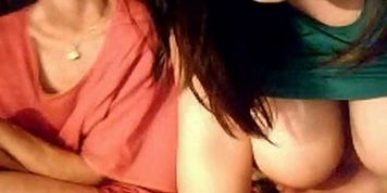 BBW girl and her granny on webcam - video 1