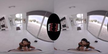 VIRTUAL TABOO - Hot Brunette Caught By Stepson (Shalina Devine)