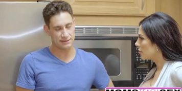MomsTeachSex - First Time Threesome Is With Step Mom!