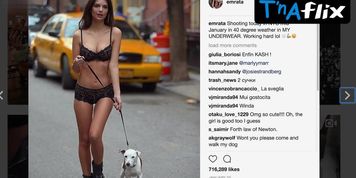 Emily Ratajkowski Breasts Scene  in The American Meme