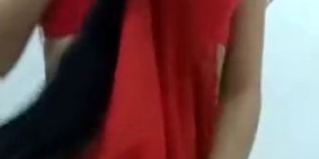 Indian Teen Strip Tease and Masturbation