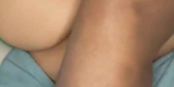 Latina with a fat butt gets creamy asshole stuffed