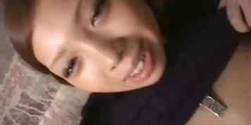 Cute Japanese chick being fucked