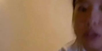Skinny Asian Sloppy Blowjob