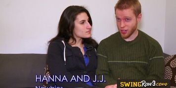 Amateur swinger couple is ready to join this steamy and wild orgy