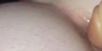 i found out my gf was cheating so i stuffed her tight ass for the first time with my dildo 