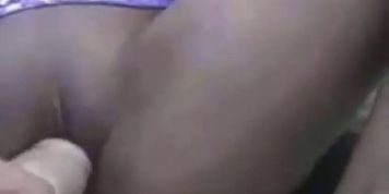 Anonymous kinky and voracious nympho drills her twat with a dildo on webcam