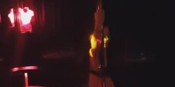 Stripper fishnets sexy pole dance strip
