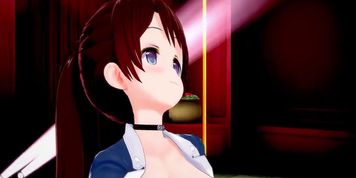 3D Porn - School girl sex Club [Koikatsu game]