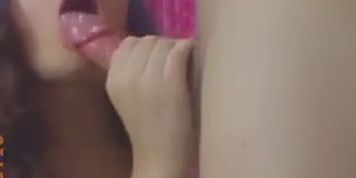 Cute Tgirl Latina Shemale Sucking His Boyfriend Dick