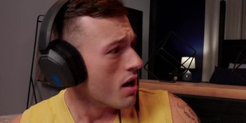 Torrid gay threesome with three horny studs
