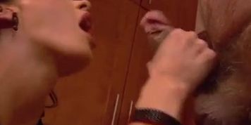 With a prostitute in a hotel room
