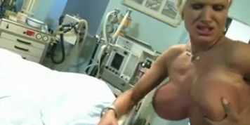 Czech busty mature Nurse fucked by a black cock (Sharon Pink)