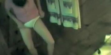 Free voyeur camera bikini change from slender girl