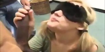 Gwen Diamond sexy blonde racist bitch  fucked by big black cock