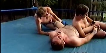 Three Way Rec Pro Wrestling Ring Match