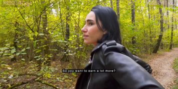 Agent Russian Girl To Sloppy Blowjob & Fucks In Doggy