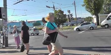 Obese legs of non-professional fem discharged up petticoat