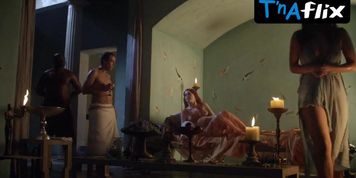 Lucy Lawless Breasts Scene  in Spartacus