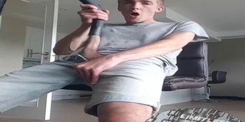Boy slave used vacuum cleaner for my pleasure