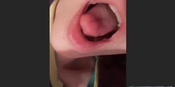 Teen play Skype (Victoria Tiffani)