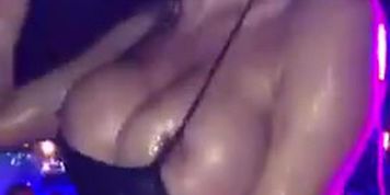 Katya Sambuca Anneals in a nightclub
