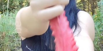 Sending out new video where i use my new Dragon Dildo, outdo.. by foxbeabbe from OnlyFans | Coomer
