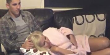 family taboo .My mother-in-law does not wear panties and shows me her wet pussy when her husband watch a tv