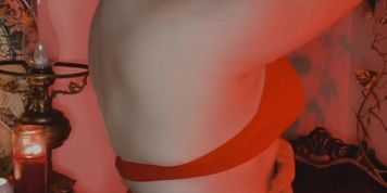 ** VAMPIRE WAX PLAY VIDEO ** 1 x 4 min video - Striptease an.. by evadevore from OnlyFans | Coomer