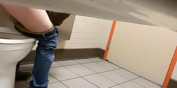 Coffee shop hidden camera in toilet