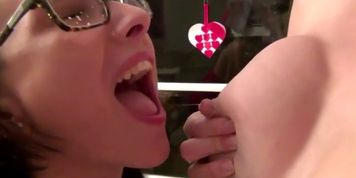 Amateur milk drinking lesbo girls