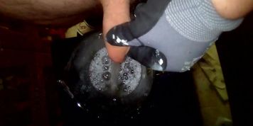 construction worker piss