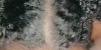 Bbw sucks white dick 