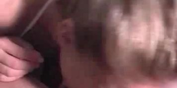 Heather blows her BFs cock (Heather Harmon)