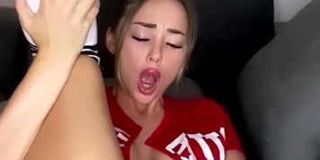 HORNY TEEN PUSSY CUM WITH DILDO (ONLYFANS)